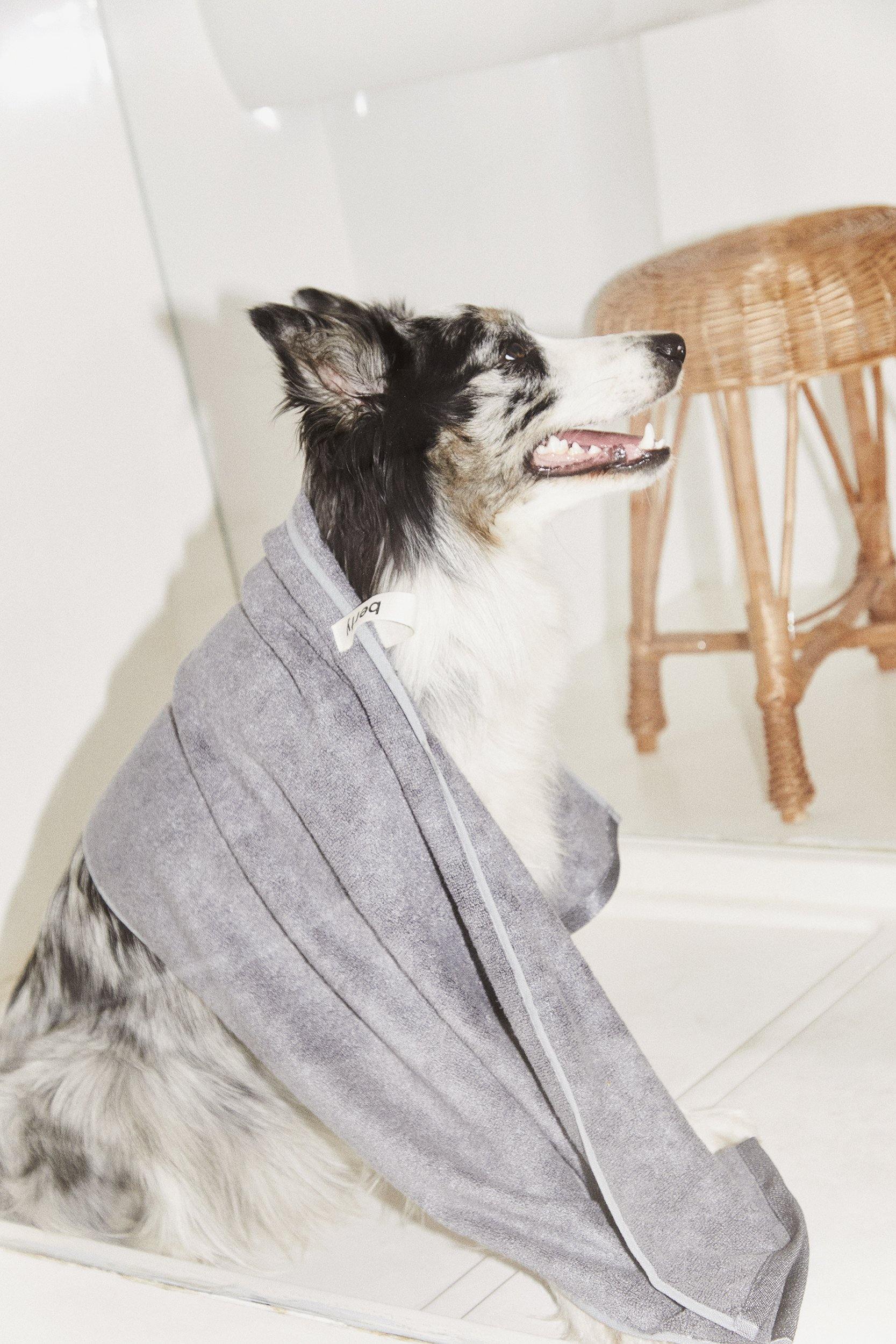 antybakteryjny ręcznik kąpielowy dla psów - berty