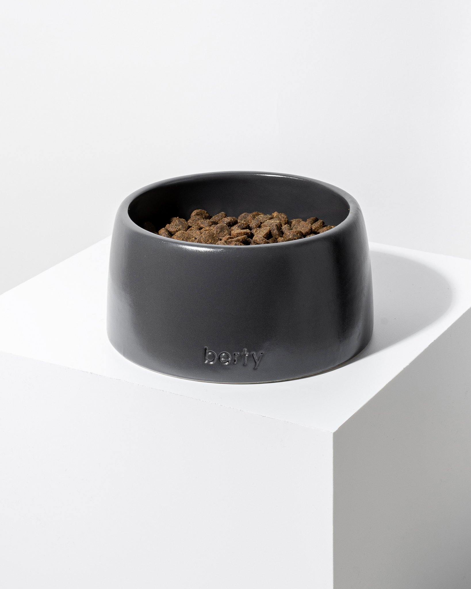 ceramiczna miska dla psa | dark stone - berty
